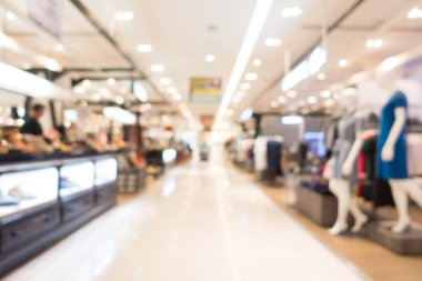 Soyut bulanık alışveriş merkezi