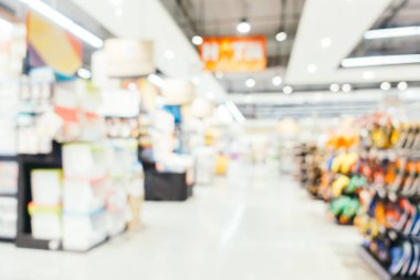 Soyut bulanık alışveriş merkezi