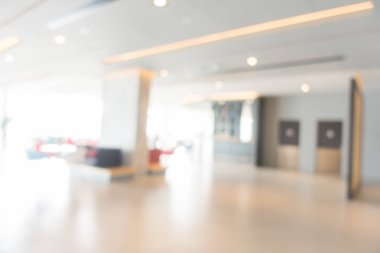 Soyut ile bulanıklık ve bokeh otel lobi iç defocused