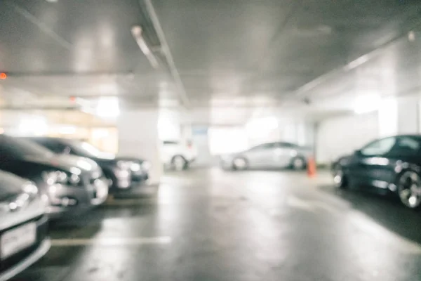 stock image Abstract blur car parking