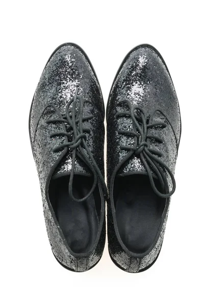 Sapatos de couro de mulher — Fotografia de Stock