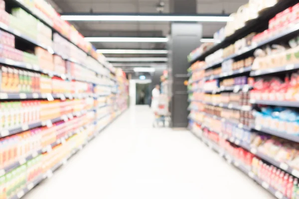 Abstract blur supermarket — Stock Photo, Image