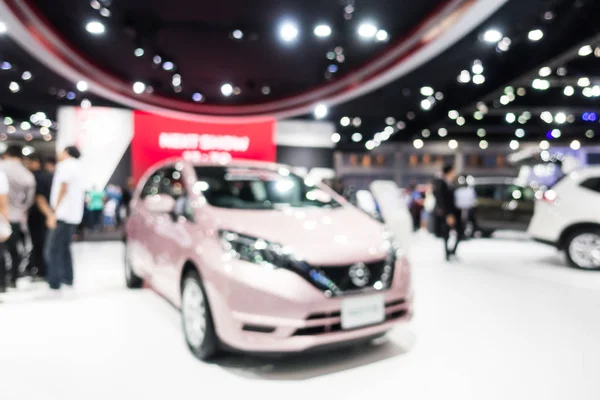 Abstrato borrão e carro desfocado e exposição motora show — Fotografia de Stock