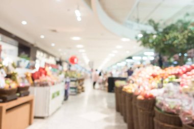 Soyut bulanıklık mağaza alışveriş merkezi ile