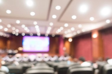 Bulanıklık seyirci salonu ve konferans toplantı