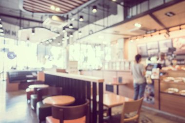 Soyut bulanıklık ve ufuk kafe Cafe ve Restoran