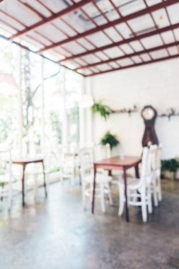 Soyut bulanıklık ve ufuk kafe Cafe ve Restoran