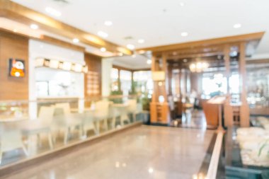 Soyut bulanıklık ve ufuk lüks otel ve lobi iç