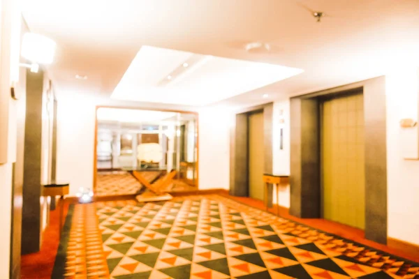 Abstrato borrão e desfocado hotel de luxo e lobby interior — Fotografia de Stock
