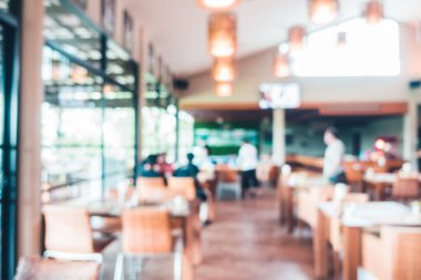 Soyut bulanıklık ve ufuk kafe Cafe ve Restoran