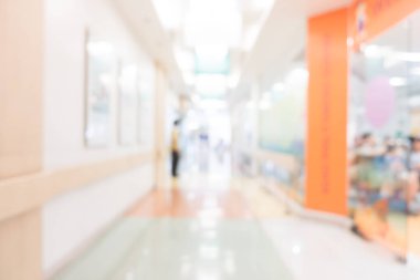 Soyut bulanıklık hastane ve klinik iç
