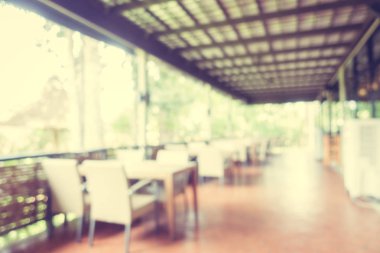 Soyut bulanıklık ve ufuk kafe Cafe ve Restoran