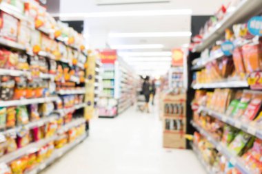 Soyut bulanıklık ve ufuk alışveriş merkezi