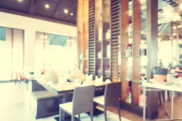 Abstracte onscherpte en intreepupil koffiehuis café en restaurant — Stockfoto