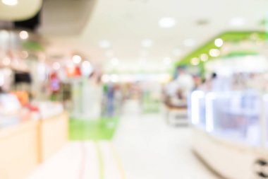 Soyut bulanık alışveriş merkezi