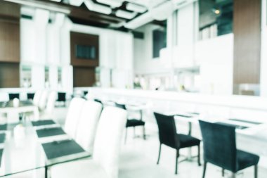Soyut bulanıklık ve Restoran Inte ufuk lüks dekorasyon