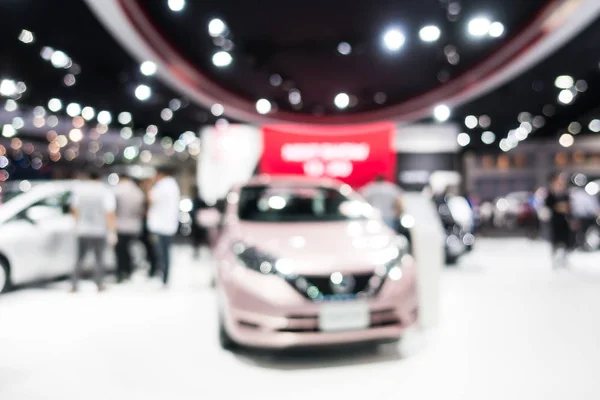 Abstrato borrão e carro desfocado e exposição motora show — Fotografia de Stock