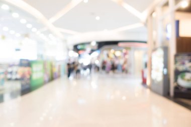Soyut bulanıklık mağaza alışveriş merkezi ile
