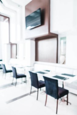 Soyut bulanıklık ve Restoran Inte ufuk lüks dekorasyon