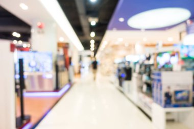 Soyut bulanık alışveriş merkezi