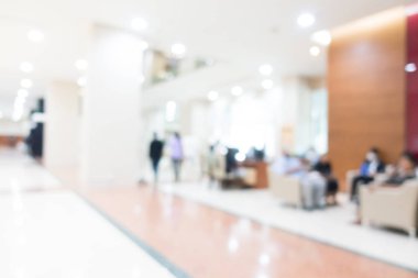 Soyut bulanıklık hastane ve klinik