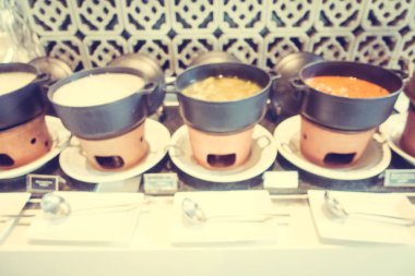 Soyut bulanıklık ve ufuk kafe Cafe ve Restoran