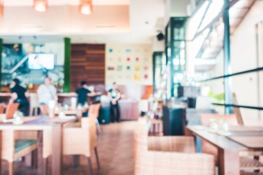 Soyut bulanıklık ve ufuk kafe Cafe ve Restoran