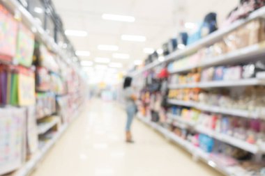 Soyut bulanık alışveriş merkezi