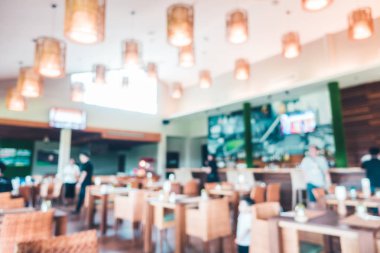 Soyut bulanıklık ve ufuk kafe Cafe ve Restoran