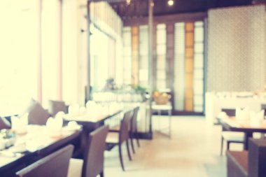 Soyut bulanıklık ve ufuk kafe Cafe ve Restoran