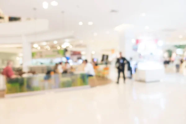 Centro comercial borrão — Fotografia de Stock