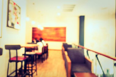 Soyut bulanıklık ve ufuk kafe Cafe ve Restoran