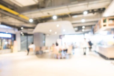 Soyut bulanık alışveriş merkezi