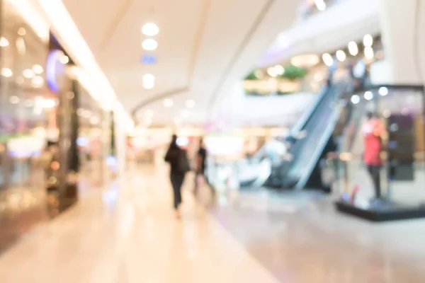 Centro comercial borrão — Fotografia de Stock