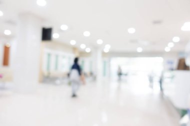 Soyut bulanıklık hastane ve klinik