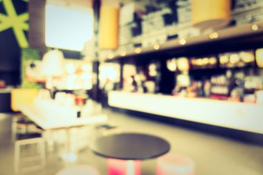 Soyut bulanıklık ve bokeh kafe ve Restoran