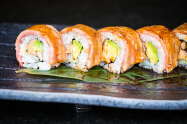 Matsusaka ve wagyu beef suşi