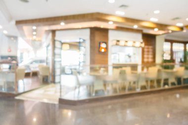 Soyut bulanıklık ve ufuk lüks otel ve lobi iç