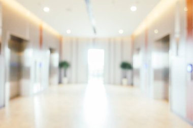 Soyut bulanıklık güzel ve lüks otel lobi iç