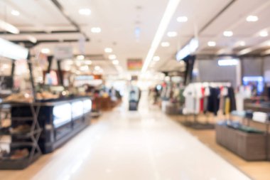 Soyut bulanık alışveriş merkezi