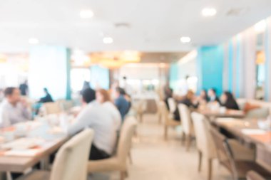 Soyut bulanıklık Restoran