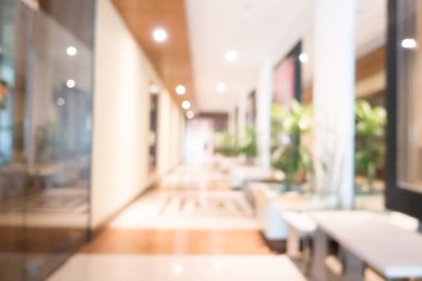 Bulanıklık otel soyut ve iç lobi