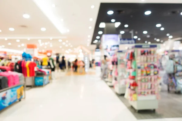 Borrão abstrato e shopping desfocado — Fotografia de Stock