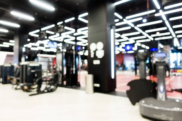 Abstract blur gym and fitness room interior — Stock Photo, Image