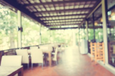 Soyut bulanıklık ve ufuk kafe Cafe ve Restoran