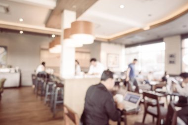 Bulanıklık kafe ve Restoran iç