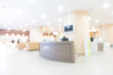 Soyut bulanıklık hastane ve klinik