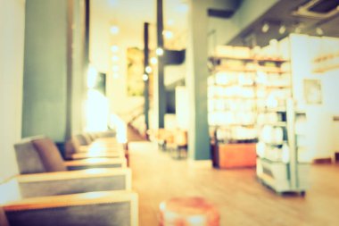 Soyut bulanıklık ve ufuk kafe Cafe ve Restoran