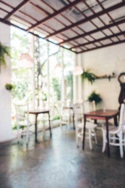 Soyut bulanıklık ve ufuk kafe Cafe ve Restoran