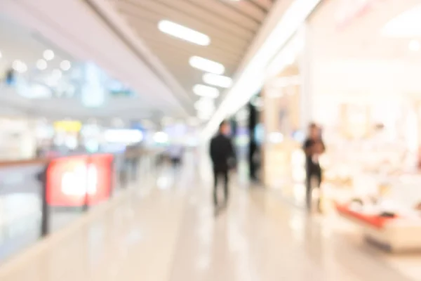 Centro comercial borrão — Fotografia de Stock